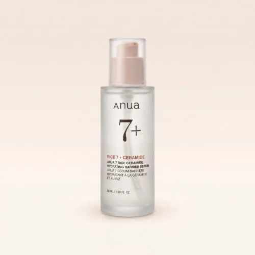 Anua 7 Rice Ceramide Hydrating Barrier Serum bottle