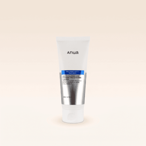 Anua 8 Hyaluronic Acid Hydrating Gentle Foaming Cleanser bottle