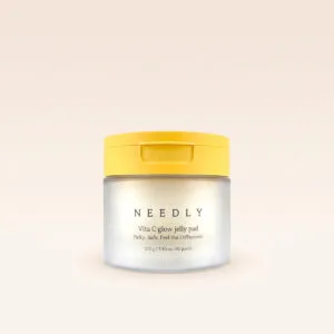 NEEDLY Vita C Glow Jelly Pad brightening toner pads