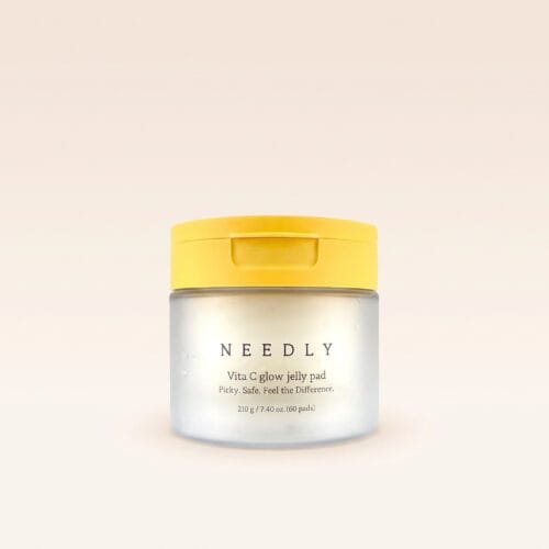 NEEDLY Vita C Glow Jelly Pad brightening toner pads