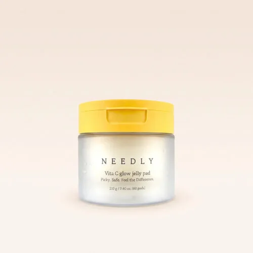 NEEDLY Vita C Glow Jelly Pad brightening toner pads