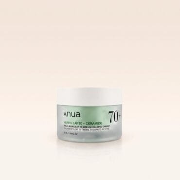 Anua Heartleaf 70 Intense Calming Cream jar