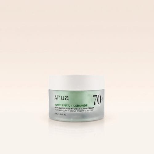 Anua Heartleaf 70 Intense Calming Cream jar