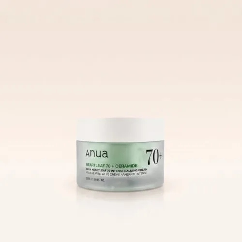 Anua Heartleaf 70 Intense Calming Cream jar