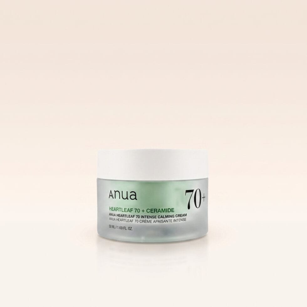 Anua Heartleaf 70 Intense Calming Cream jar