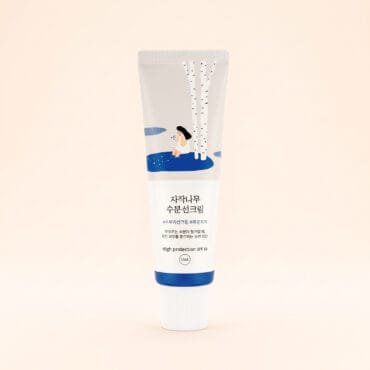 ROUND LAB Birch Juice Moisturizing Sunscreen tube