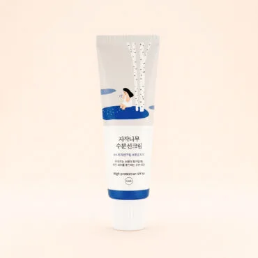 ROUND LAB Birch Juice Moisturizing Sunscreen tube