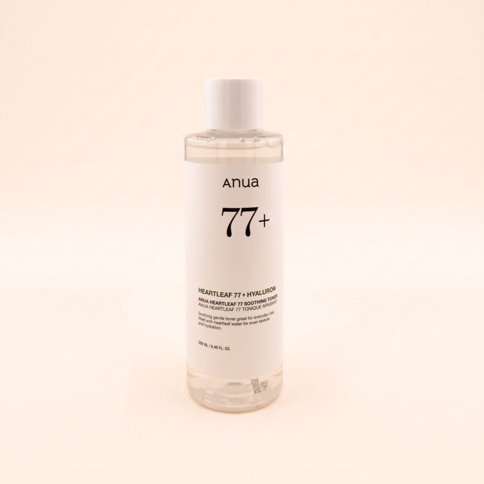Anua Heartleaf 77 Soothing Toner bottle