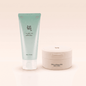 Combo Doble Limpieza Lichi Skincare - Beauty of Joseon Radiance Cleansing Balm y Green Plum Refreshing Cleanser