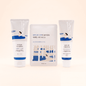 Combo Birch Juice Ritual Lichi Skincare - Round Lab Birch Juice Cleanser, Sheet Mask y Sunscreen
